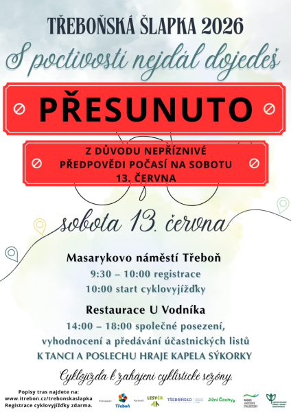 Třeboňská Šlapka 2026