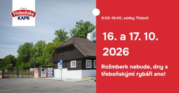 Rožmberk nebude, dny s&nbsp;třeboňskými rybáři ano!