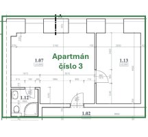 Apartmán číslo 3 |Třeboňské Apartmány