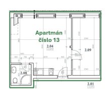 Apartmán číslo 13